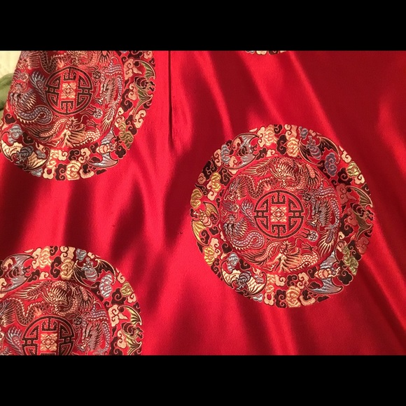 JALOUX GORGEOUS Silk Skirt w/Beaded Fringe… - Picture 5 of 11